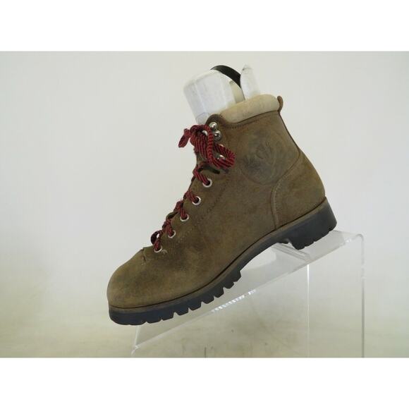 Vasque Brown Suede Laces Mountaineering Hiking Boots Mens Size 6.5 D